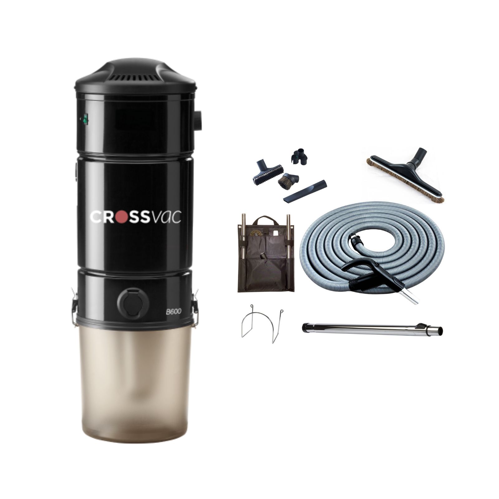 Aspirapolvere Centralizzato B600 con Set di Tubi di Aspirazione Aspirapolvere Centralizzato B600 con Set di Tubi di Aspirazione
