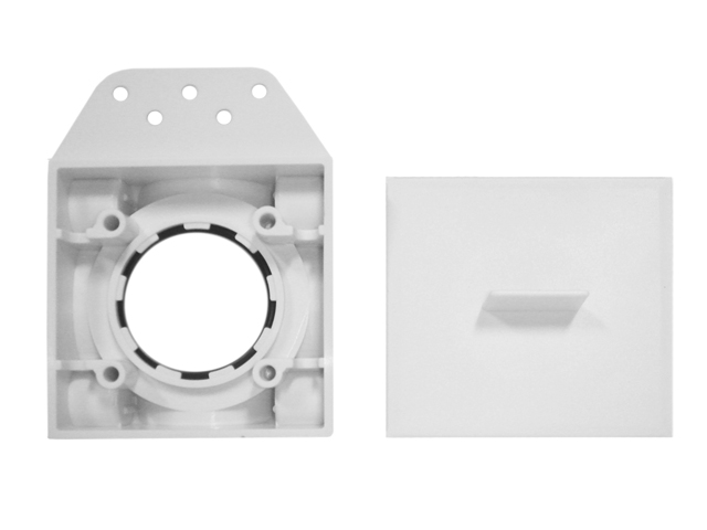 european-pvc-square Telaio di montaggio per ingresso a parete VacuValve ES
